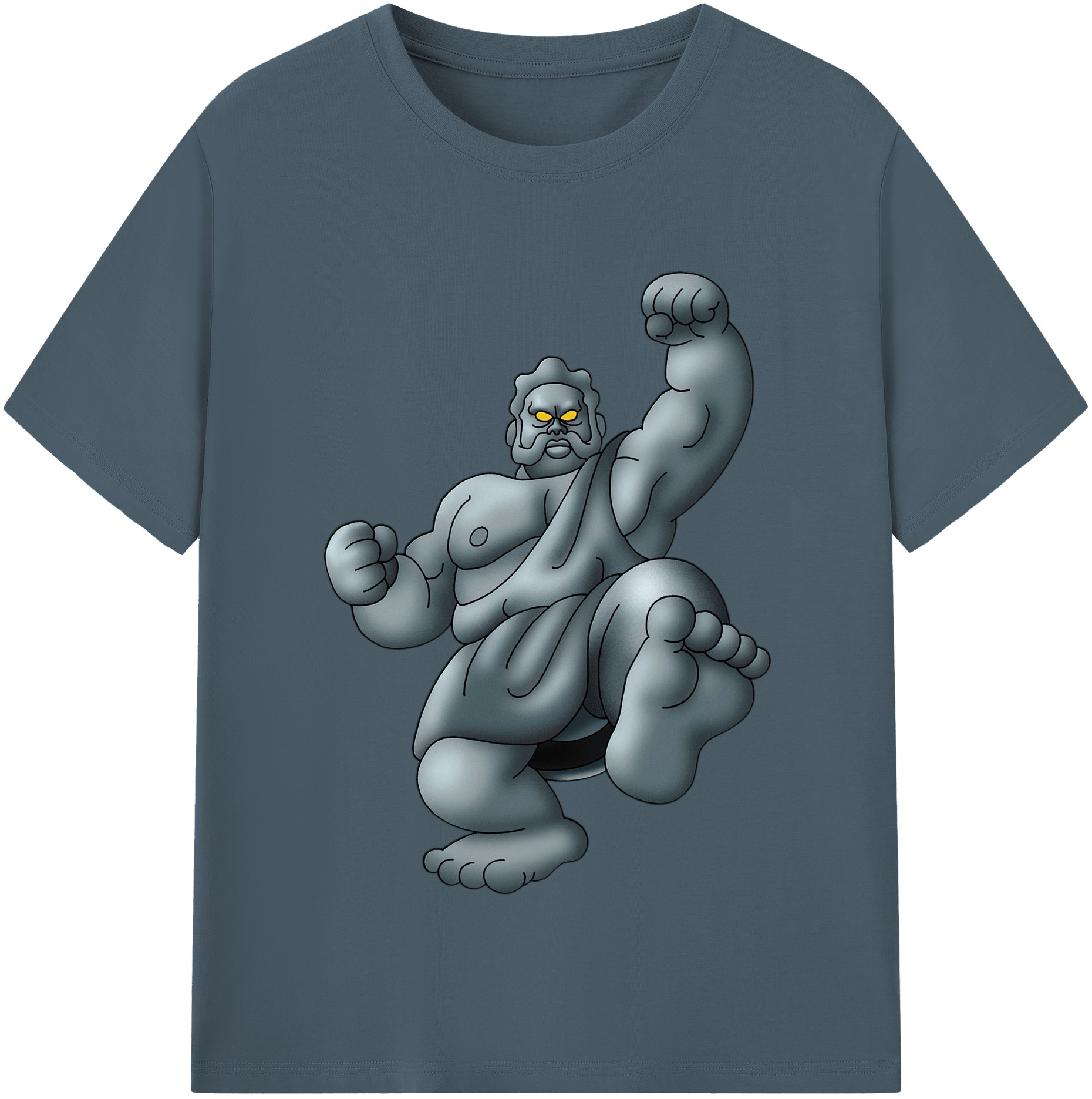 （画像用） ドラゴンクエスト Doragon Kuesuto Dragon Quest 綿100％半袖Tシャツ（フロントプリント）